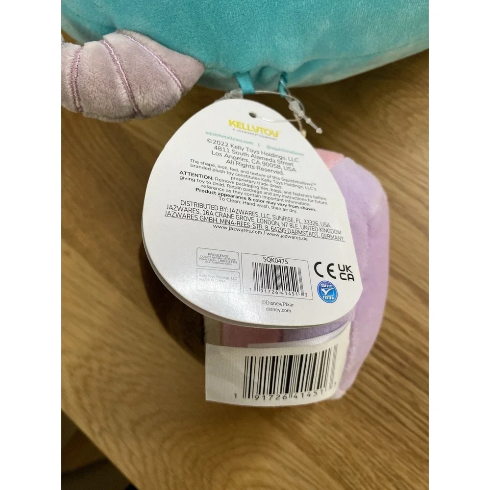 Squishmallows Disney Monsters Inc. Set 10 inch Sulley with Mini Boo Plush, NWT